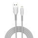 Кабель ColorWay USB - Lightning (M/M), line-drawing, 2.4 А, 1 м, White (CW-CBUL027-WH) [618410], фото 2