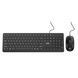 Комплект клавіатура та миша 2E MK405 USB-A, EN/UK/RU, чорний (2E-MK405UBK) [103606], фото 6