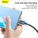 Кабель Baseus Crystal Shine Series Fast Charging Data Cable USB to Type-C 100W 2m Black (CAJY000501) [803295], фото 11