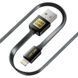Кабель Luxe Cube Flat USB - Lightning (M/M), 1 м, чорний (2231252964019) [603805], фото 1