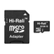 Карта пам`ятi MicroSDHC 32GB UHS-I Class 10 Hi-Rali + SD-adapter (HI-32GBSD10U1-01) [606951], фото 1