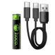 Акумулятор HOCO JA4 AAA rechargeable lithium battery(2PCS) (6942007667456) [806924], фото 7