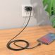 Кабель HOCO X52 USB to Micro 2.4A, 1m, PVC, PVC connectors, magnetic, Black (6931474735539) [803261], фото 3