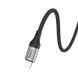 Кабель HOCO X102 Fresh charging data cable iP Black (6942007608756) [805372], фото 3