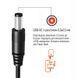 Кабель ColorWay для роутера 9V (USB -DC 5.5х2.5mm) 1 м, Black (CW-CBUD066-BK) [607383], фото 7