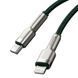 Кабель Baseus Cafule Series Metal Data Cable Type-C to iP PD 20W 1m Green (CATLJK-A06) [802583], фото 5