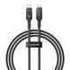 Кабель Baseus Unbreakable Series Fast Charging Data Cable Type-C to Type-C 100W 1m Cluster Black (P10355800111-00) [802529], фото 1
