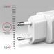 Мережевий зарядний пристрій AXAGON, 3x port (USB + dual USB-C), PD3.0/QC4+/PPS/Apple, 65W, Білий (ACU-DPQ65W) [502987], фото 3