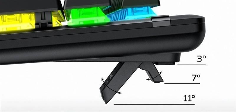 Клавіатура HyperX Alloy Origins Aqua RGB PBT ENG/UKR Black (639N5AA) [605955]