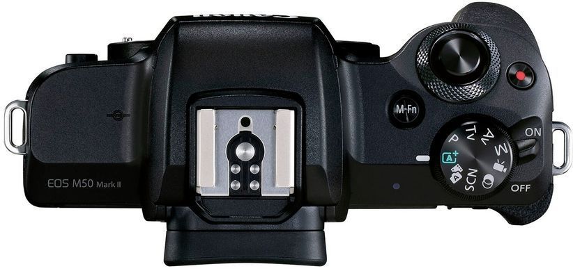 Цифр. фотокамера Canon EOS M50 Mk2 + 15-45 IS STM Kit Black (4728C043) [17582]