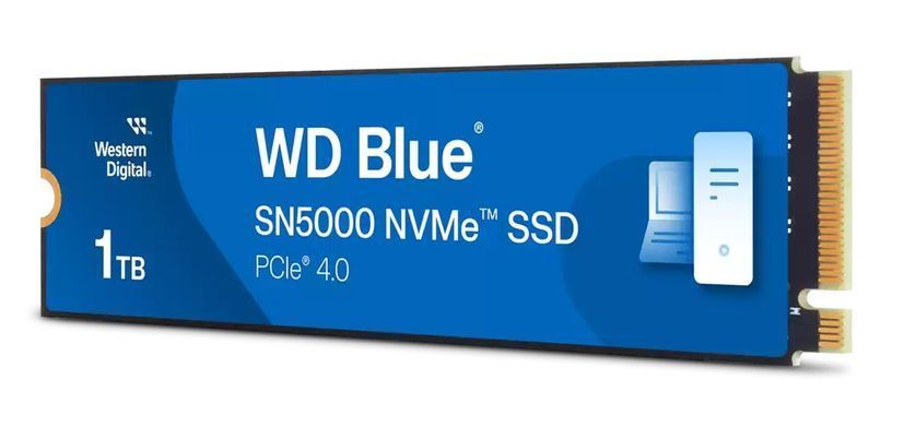 Твердотільний запам&rsquo;ятовувальний пристрій накопичувач (SSD) G4 M.2 NVME 1TB BLUE SN5000 SANDISK (WDS100T4B0E) [501449]