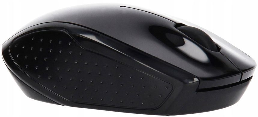 Мишка бездротова HP 200 Black Wireless Mouse, 3 кн., 1000 dpi, чорна (X6W31AA) [401123]