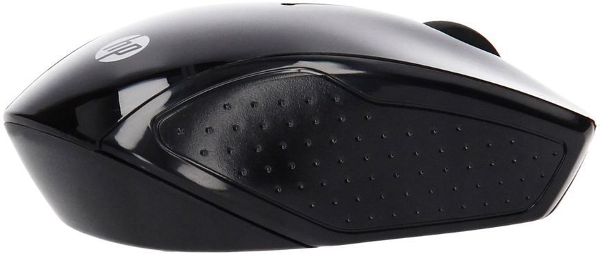 Мишка бездротова HP 200 Black Wireless Mouse, 3 кн., 1000 dpi, чорна (X6W31AA) [401123]