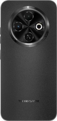 Смартфон Tecno Spark 30C (KL5n) 4/128GB Orbit Black (4894947051746) [600100]