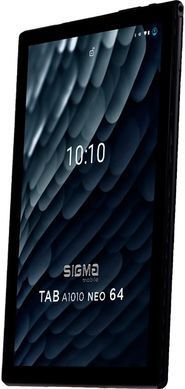 Планшет Sigma mobile Tab A1010 Neo 4/64GB 4G Dual Sim Black+чохол-книжка (TAB A1010 Neo 4/64GB Black) [609852]