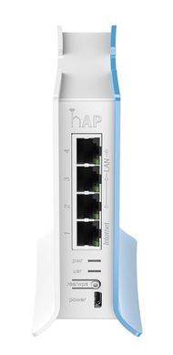Маршрутизатор Mikrotik, 650MHz and 32MB RAM (hAP lite) (RB941-2ND-TC) [401427]
