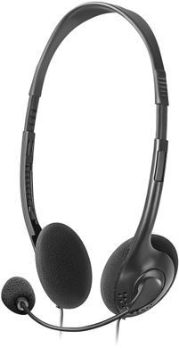 Гарнітура Defender Aura HN-102, 2х3,5мм, Black (63102) [401747]