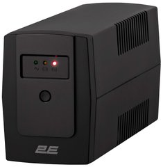 2E Джерело безперебійного живлення ED650, 650VA/360W, LED, 2xSchuko