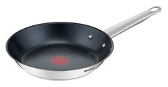 Tefal Сковорода Cook Eat, 24см, покриття Titanium, індукція, Thermo-Spot, нерж. сталь