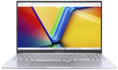 ASUS Ноутбук M1505YA-L1037 15.6" FHD OLED, AMD R5-7530U, 16GB, F512GB, UMA, NoOS, Сріблястий