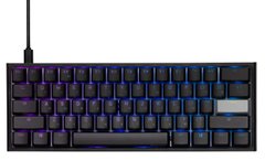 Ducky Клавіатура One 2 Mini, Cherry Black, RGB LED, UA/RU, Black-White