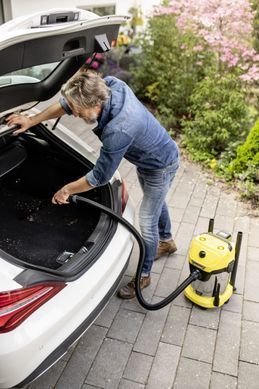Пилосос професійний акумуляторний Karcher WD 3-18 S V-17/20 18В 110мБар контейнер 17л без АКБ та ЗП (1.628-575.0) [113942]