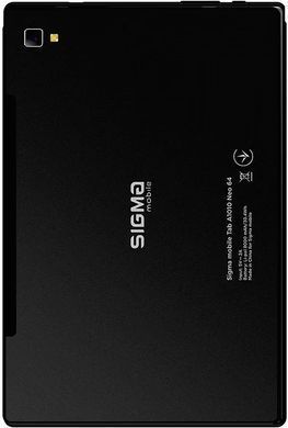 Планшет Sigma mobile Tab A1010 Neo 4/64GB 4G Dual Sim Black+чохол-книжка (TAB A1010 Neo 4/64GB Black) [609852]