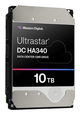Запам&rsquo;ятовувальний пристрій на жорстких дисках (HDD) SATA 10TB 7200RPM 256MB DC HA340 WD (0B47062) [502420]