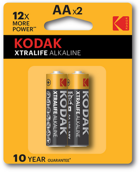 Батарейка Kodak XtraLife LR06 1x2 шт. блістер (30413382) [204567]