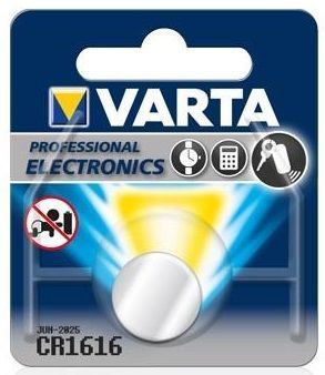 Батарейка Varta літієва CR1616 блістер, 1шт (06616101401) [113966]