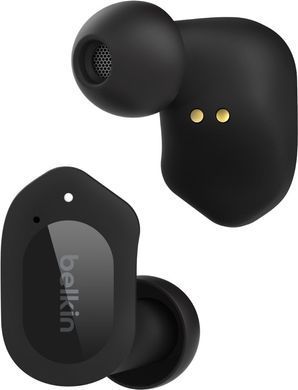 Навушники TWS Belkin Soundform Play True Wireless, чорний (AUC005BTBK) [107321]