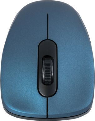 Мишка Modecom MC-WM10S, бездротова, 3кн., 1600dpi, Silent, синя (M-MC-WM10S-400) [401159]