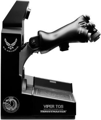 Важіль управління двигуном Thrustmaster F16 Viper TQS, Офіційна копія штурвалу літака F16, ліцензована ВПС США. PC (4060252) [16076]