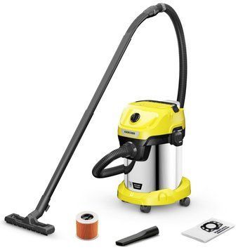 Пилосос професійний акумуляторний Karcher WD 3-18 S V-17/20 18В 110мБар контейнер 17л без АКБ та ЗП (1.628-575.0) [113942]
