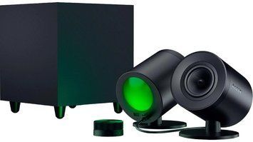 Акустична система Razer Nommo V2 Pro 2.1, USB-A/BT, RGB, чорний (RZ05-04740100-R3G1) [115150]