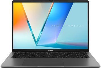 Ноутбук ASUS Vivobook S16 S3607VA-RP145 16" FHD IPS, Intel 7 240H, 16GB, F512GB, UMA, NoOS, Сірий (90NB1672-M00A30) [114488]