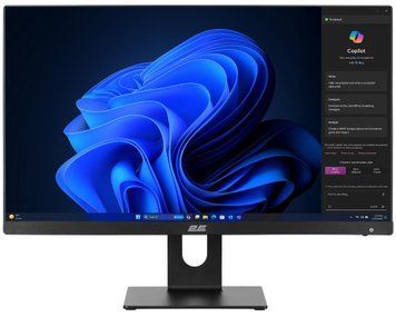 Комп'ютер персональний моноблок 2E Rational K6 23.8" FHD IPS Intel i3-12100, 16Gb, F480GB, UMA, H610, K6.610, 120W, Win11PE, чорний (2E-K6.V2.18) [112369]