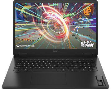 Ноутбук HP OMEN 17-db1001ua 17.3" FHD IPS AG, AMD AI 7 350, 32GB, F1TB, NVD5070-8, DOS, чорний (C3UQ4EA) [111393]