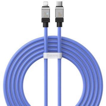 Кабель Baseus CoolPlay Series Fast Charging Cable Type-C to iP 20W 2m Blue (CAKW000103) [802573]