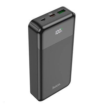 Зовнішній акумулятор HOCO J102A Cool figure PD20W+QC3.0 power bank(20000mAh) Black (6931474783622) [806303]