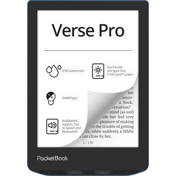 Електронна книга PocketBook 634 Verse Pro Azure (PB634-A-CIS) [610028]