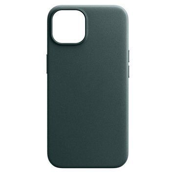 Чохол-накладка Armorstandart Fake Leather для Apple iPhone 14 Shirt Green (ARM64393) [601533]