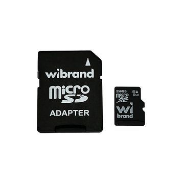 Карта пам'яті microSDXC (UHS-1 U3) Wibrand 256Gb class 10 (adapter SD) (WICDHU3/256GB-A) [805719]