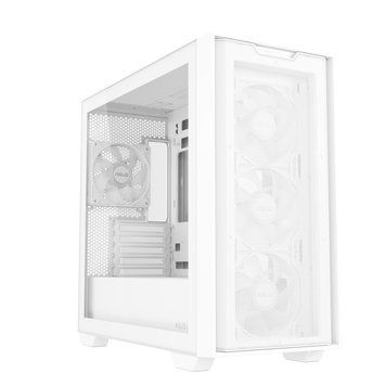 Корпус Asus A21 Plus White Tempered Glass без БЖ (90DC00H3-B19010) [608775]