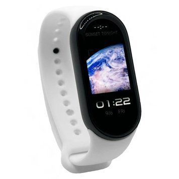 Силіконовий ремінець BeCover для Xiaomi Mi Smart Band 9 White (711956) [604992]