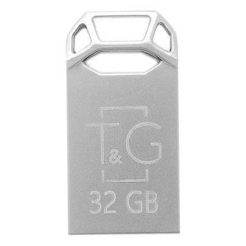 Флеш-накопичувач USB 32GB T&G 110 Metal Series Silver (TG110-32G) [607188]