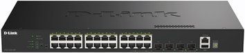 Комутатор D-Link 24xGE, 4xSFP+ Керований. L2+ (DGS-1530-28) [108037]
