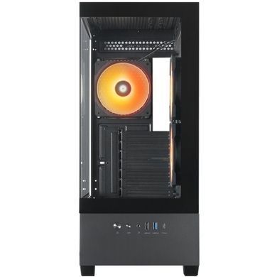 Корпус Chieftec VISTA 3x120mm A-RGB, ATX, без БЖ, Black (GT-01B-OP) [403288]