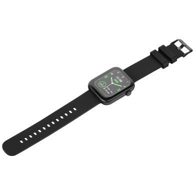 Смарт-годинник 2E Wave Plus 47мм, 1.8", 240x286, BT 5.3, Чорний (2E-CWW12BK) [108703]