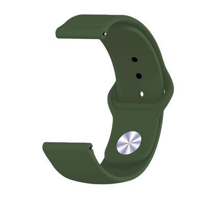 Силіконовий ремінець BeCover для Amazfit Stratos 1/2/2S/3/GTR 2/GTR 47mm/GTR Lite 47mm/Nexo/Pace Green (706387) [604788]